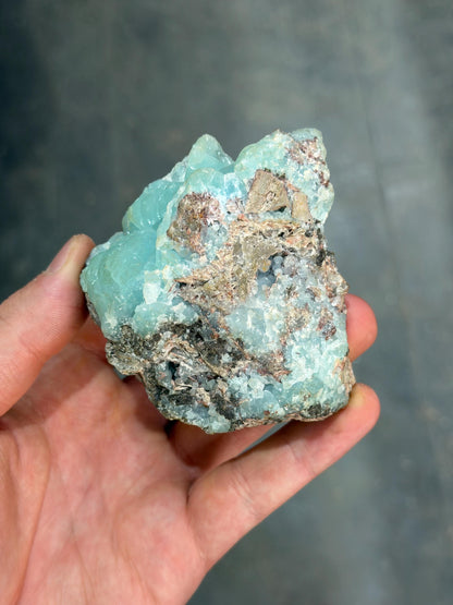 High Level! Botryoidal Blue Smithsonite