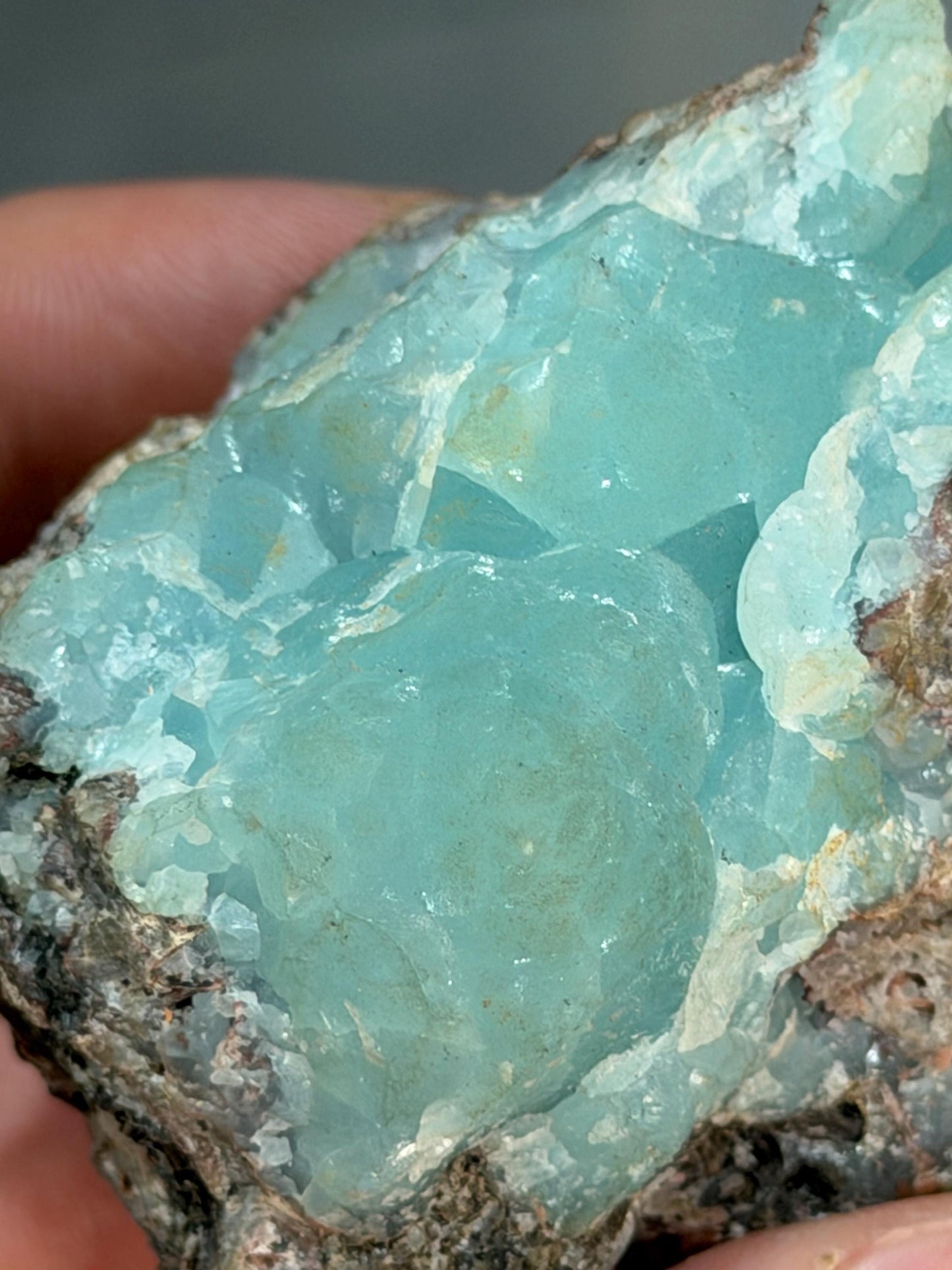 High Level! Botryoidal Blue Smithsonite