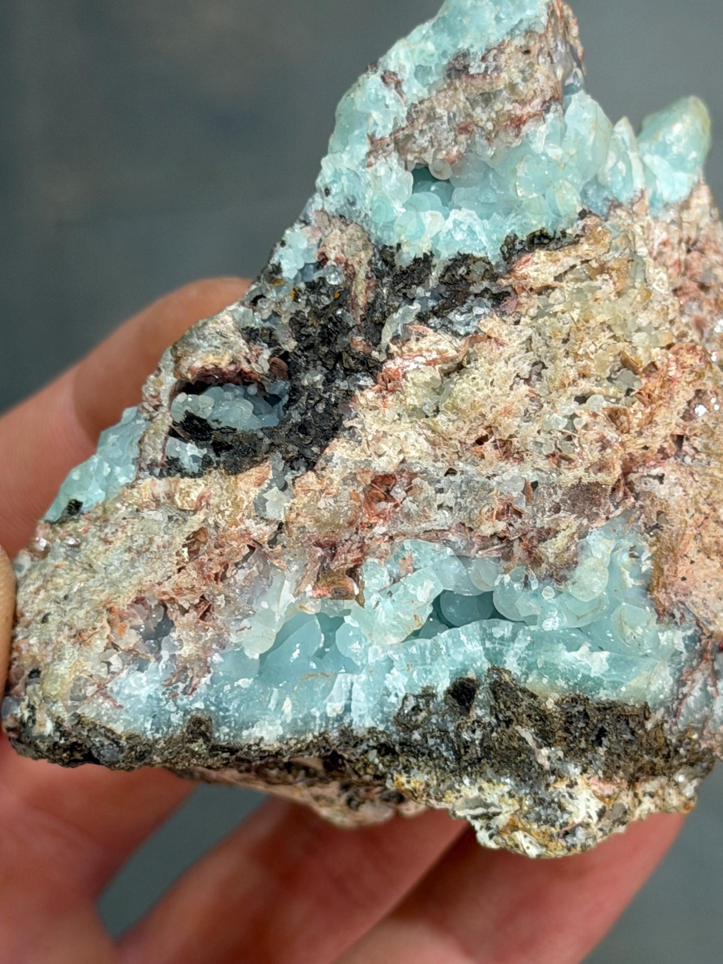 High Level! Botryoidal Blue Smithsonite