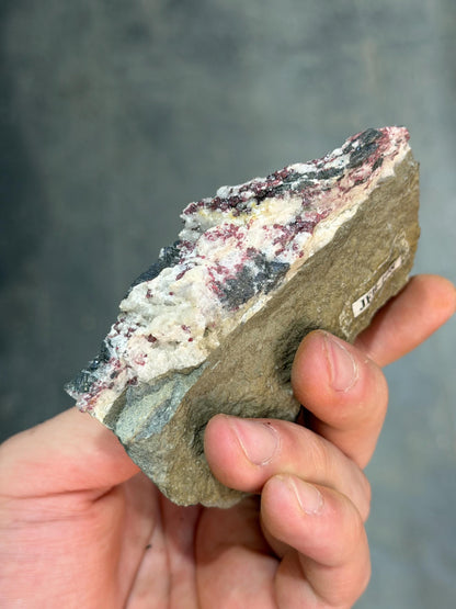 Cinnabar And Stibnite Specimen