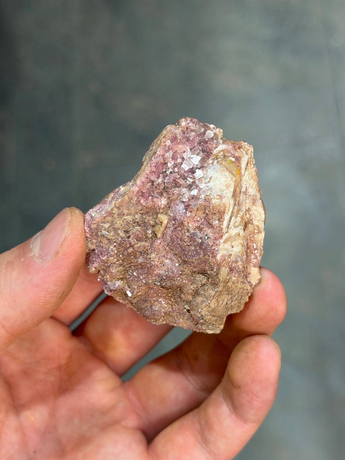 Pink Lepidolite Specimen