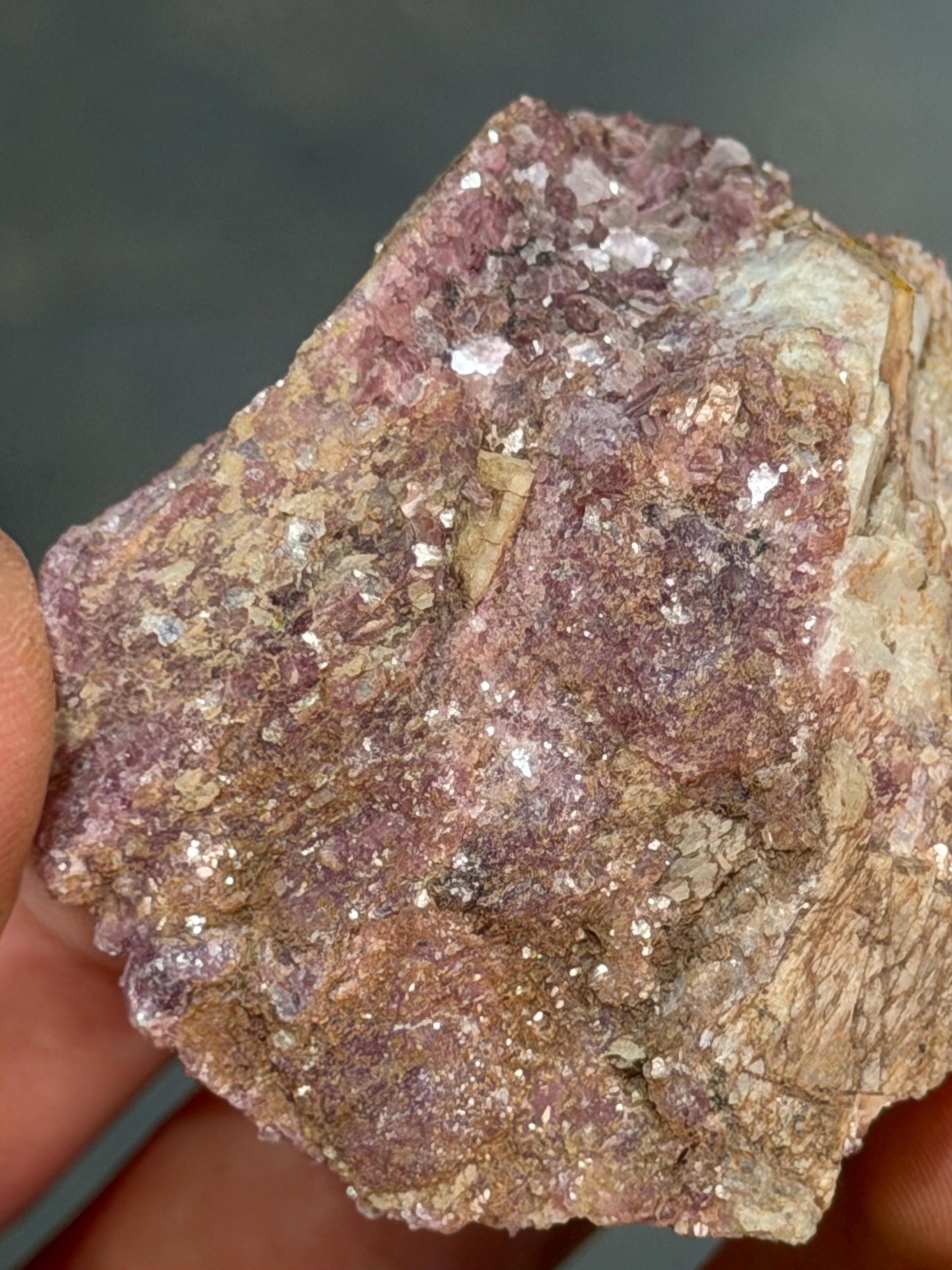 Pink Lepidolite Specimen