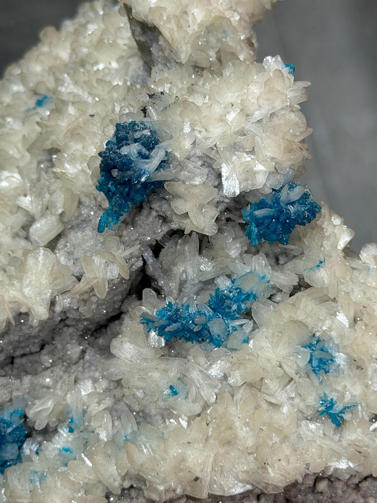 Museum Quality, Cavansite On Stilbite