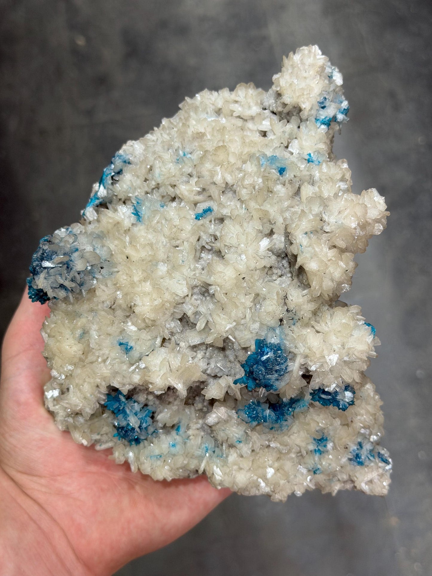 Museum Quality, Cavansite On Stilbite