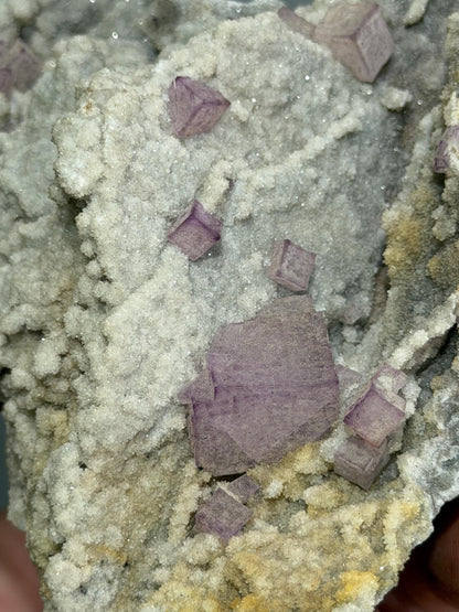 Special Formation! Pink Cubic Fluorite Specimen