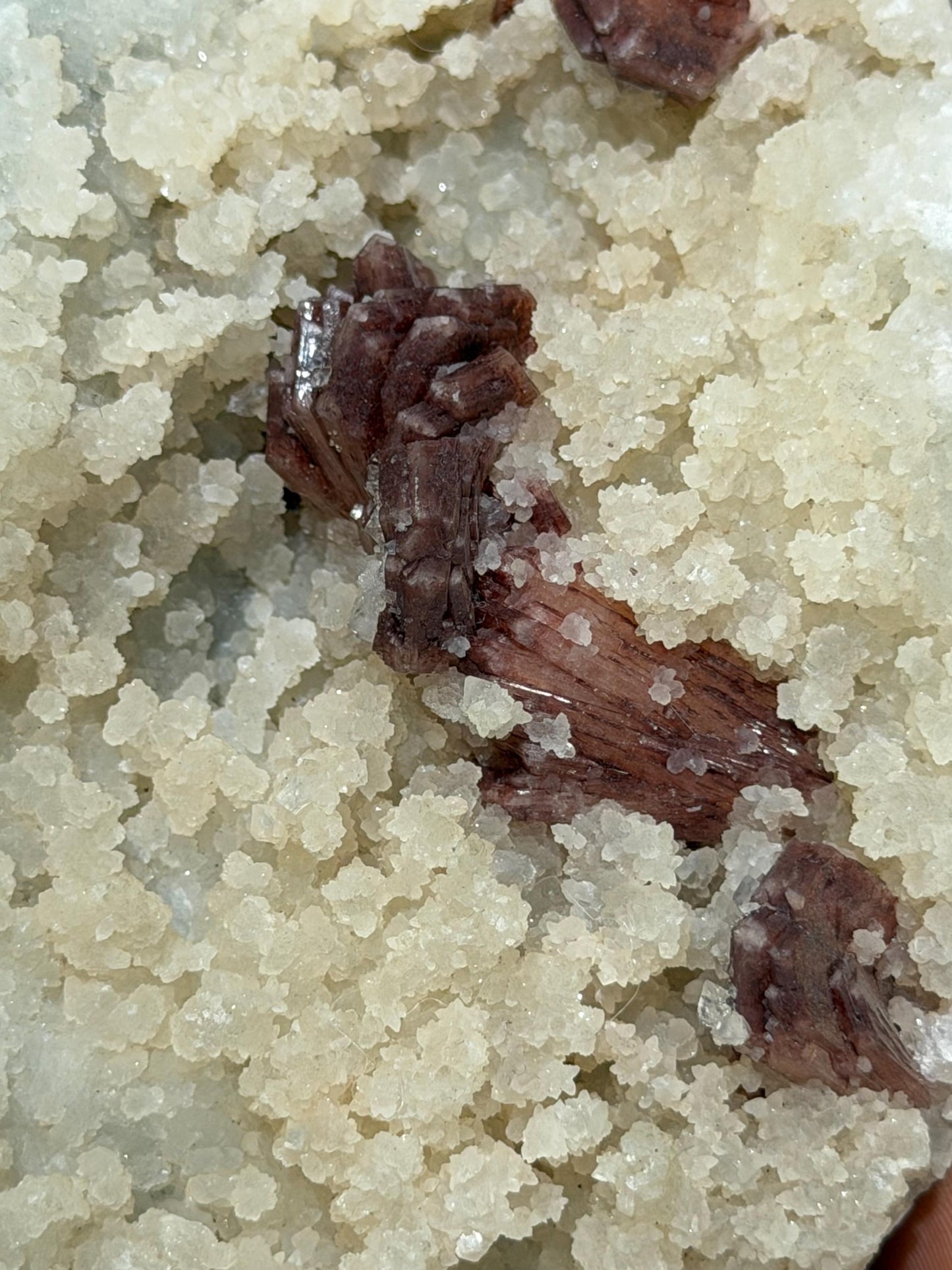 Heulandite On Chalcedony