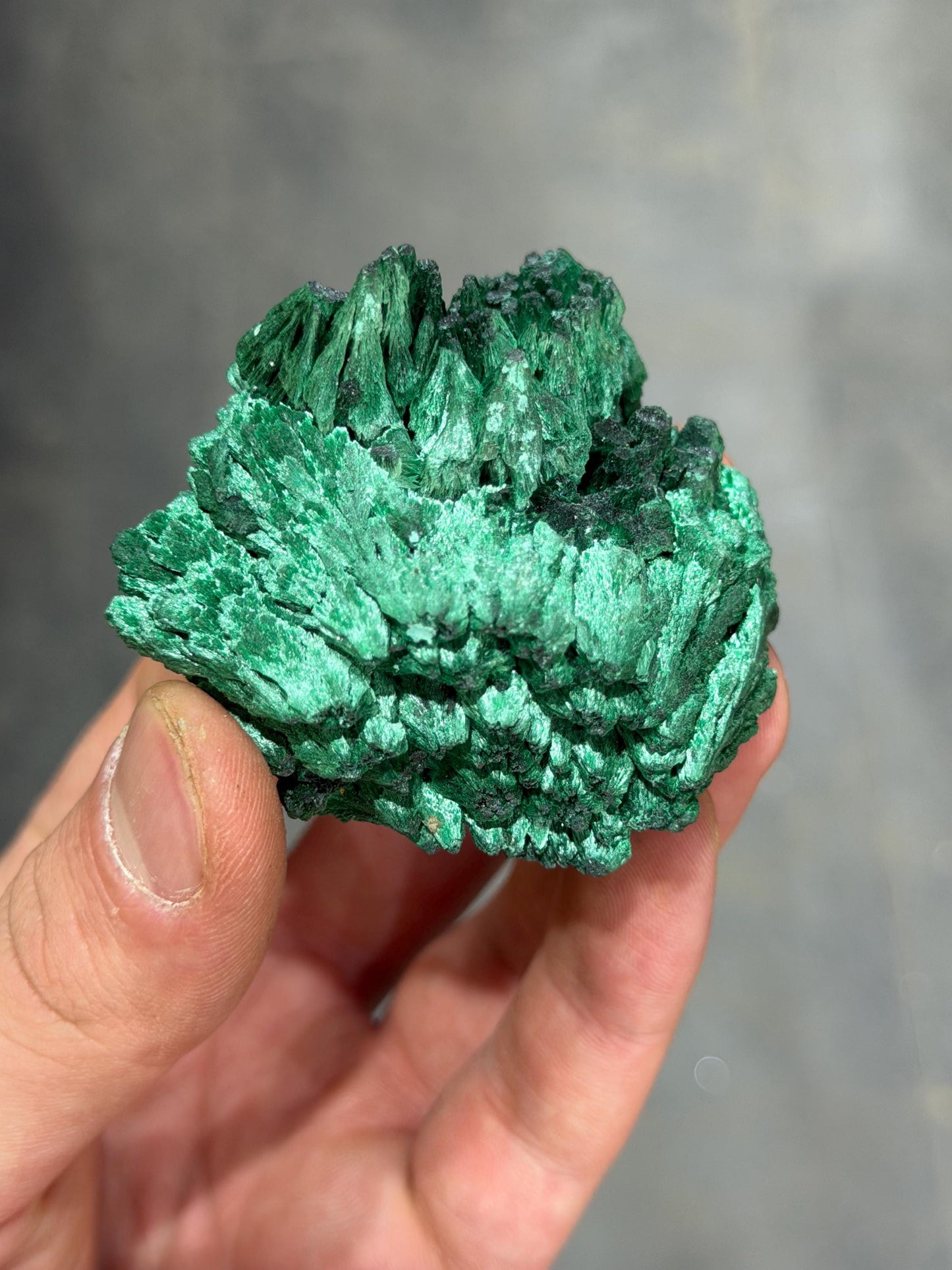 Velvet Malachite Specimen