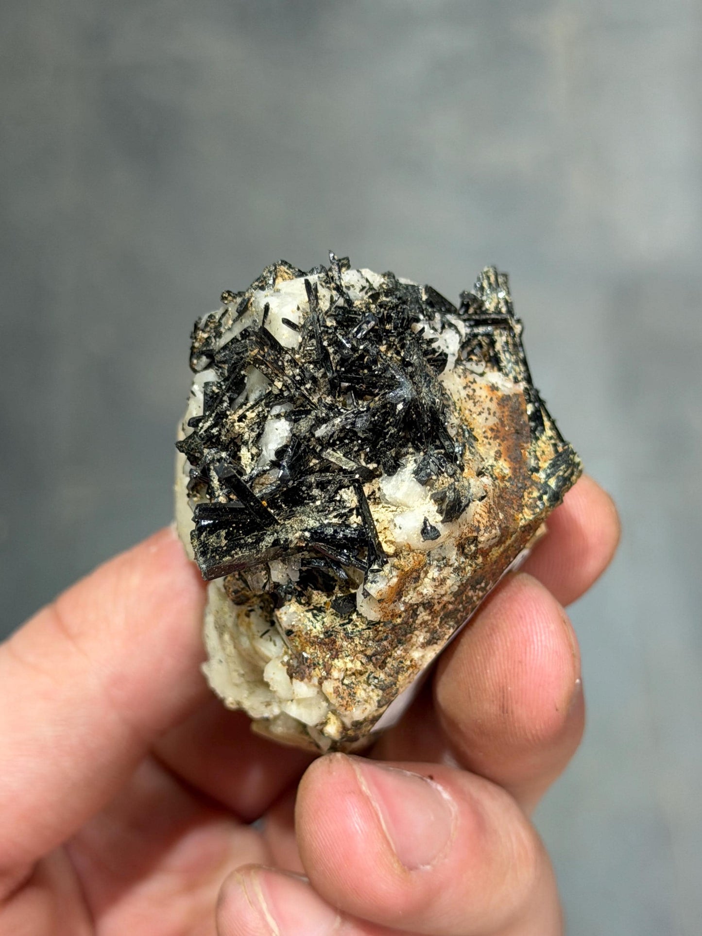 Aegirine With Quartz