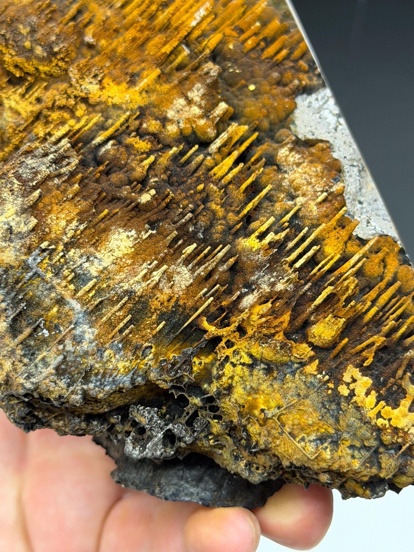 Museum Stone! Very Showy Limonite With Stalactite Goethite, For Special Collection