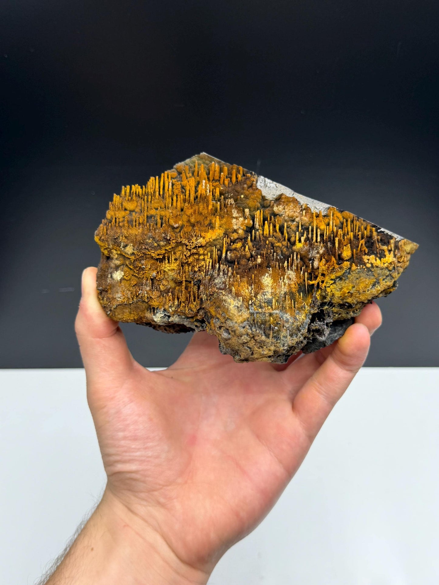 Museum Stone! Very Showy Limonite With Stalactite Goethite, For Special Collection