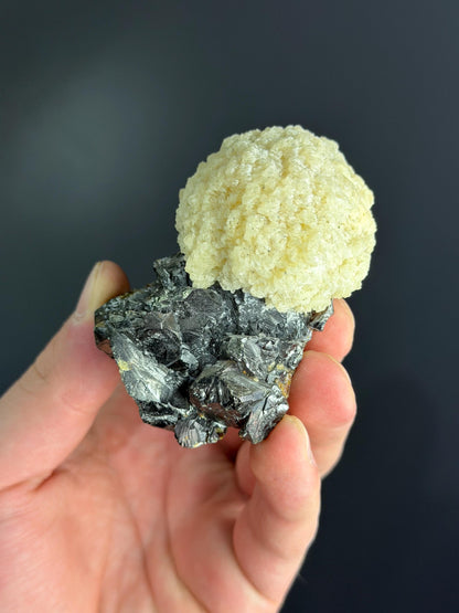 The Most Special! Barite With Sphalerite Crystal