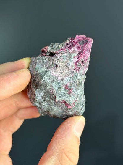 Pink Erythrite Crystal Specimen