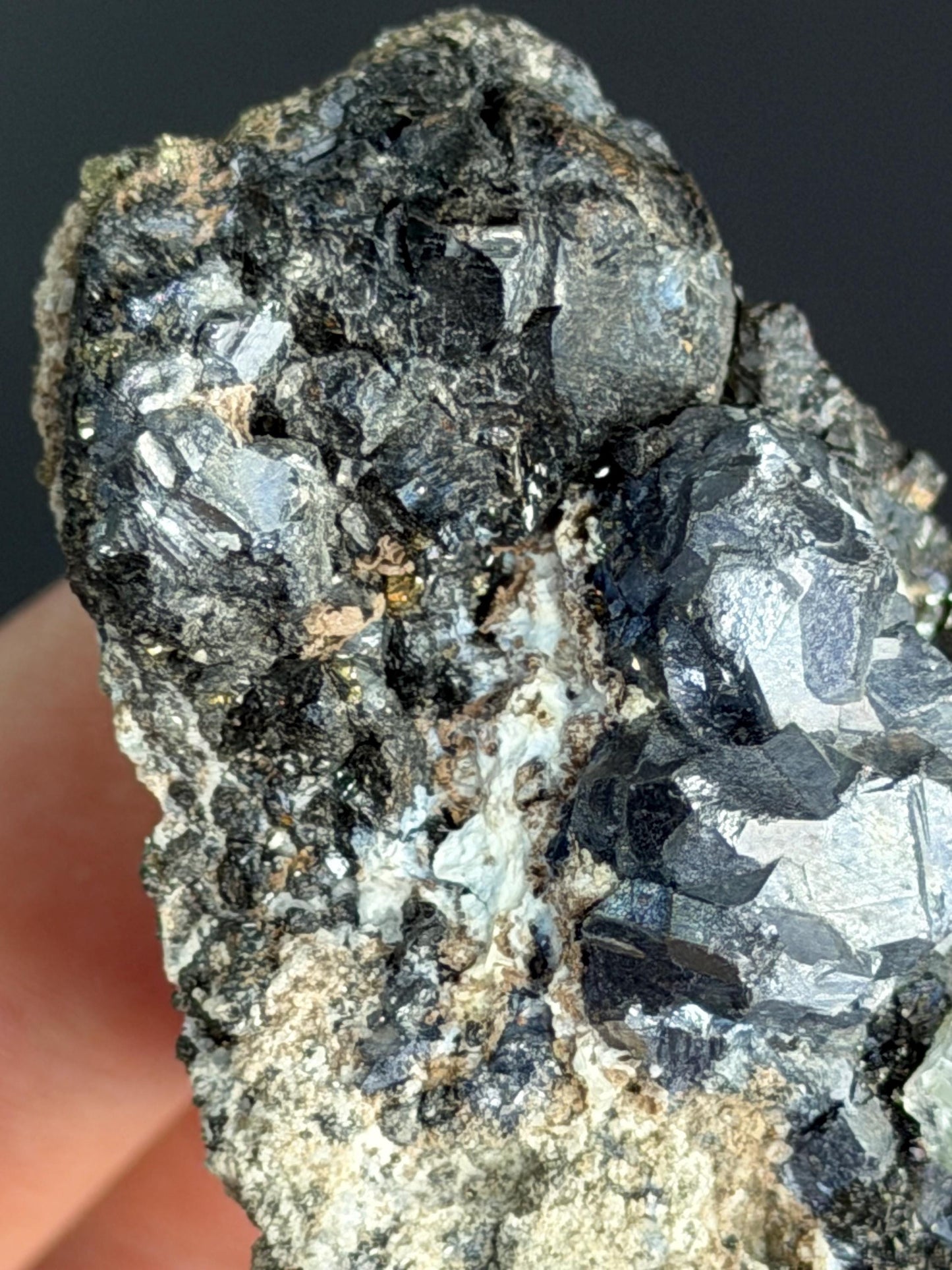 Topaz With Arsenopyrite