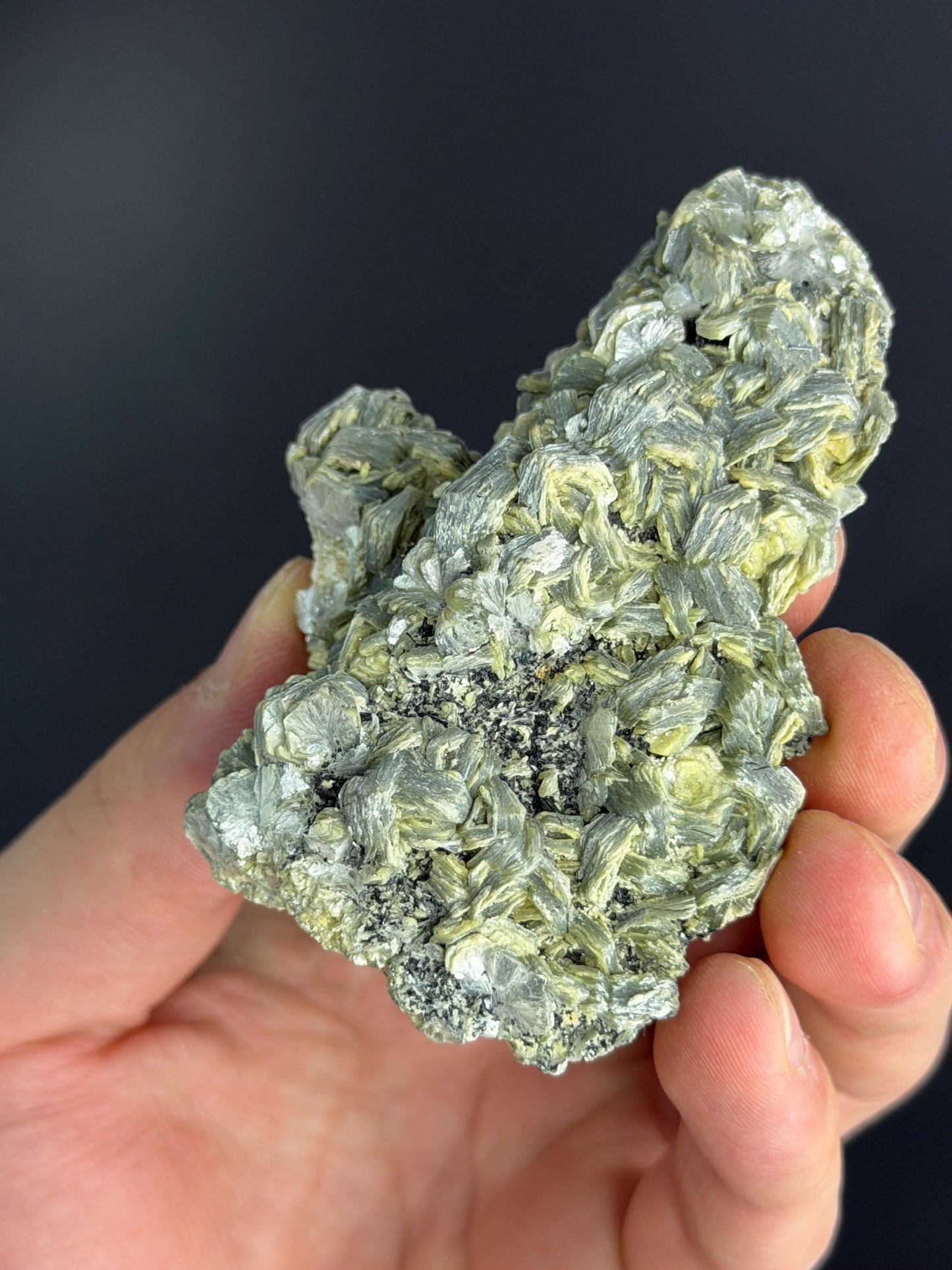 Vermiculite With Black Tourmaline