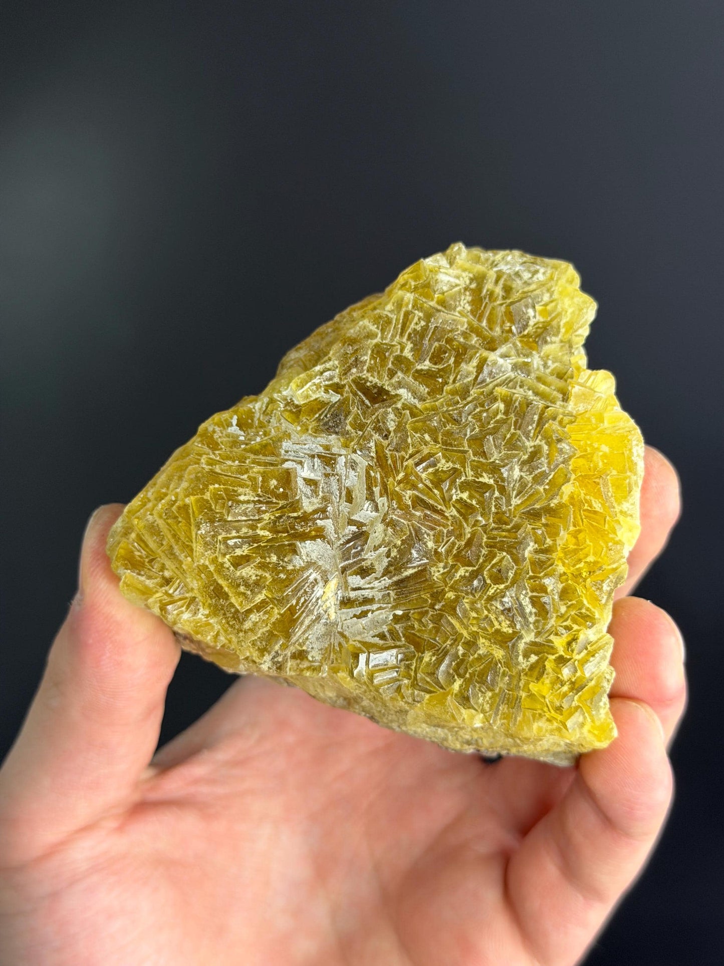 RARE! Fluorite With Calcite