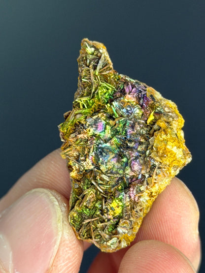 Museum Quality! Natural Colourful Iron Siderite