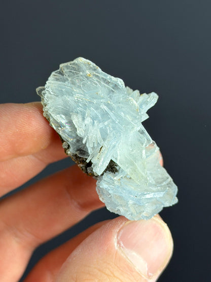 Blue Barite Crystals