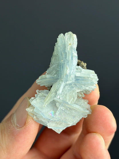 Blue Barite Crystals