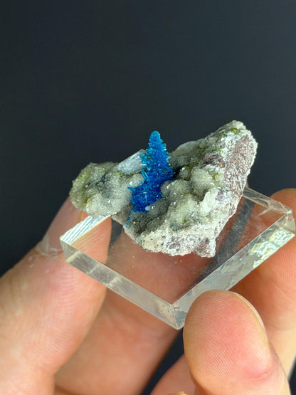 Very Unique! Pentagonite On Stilbite