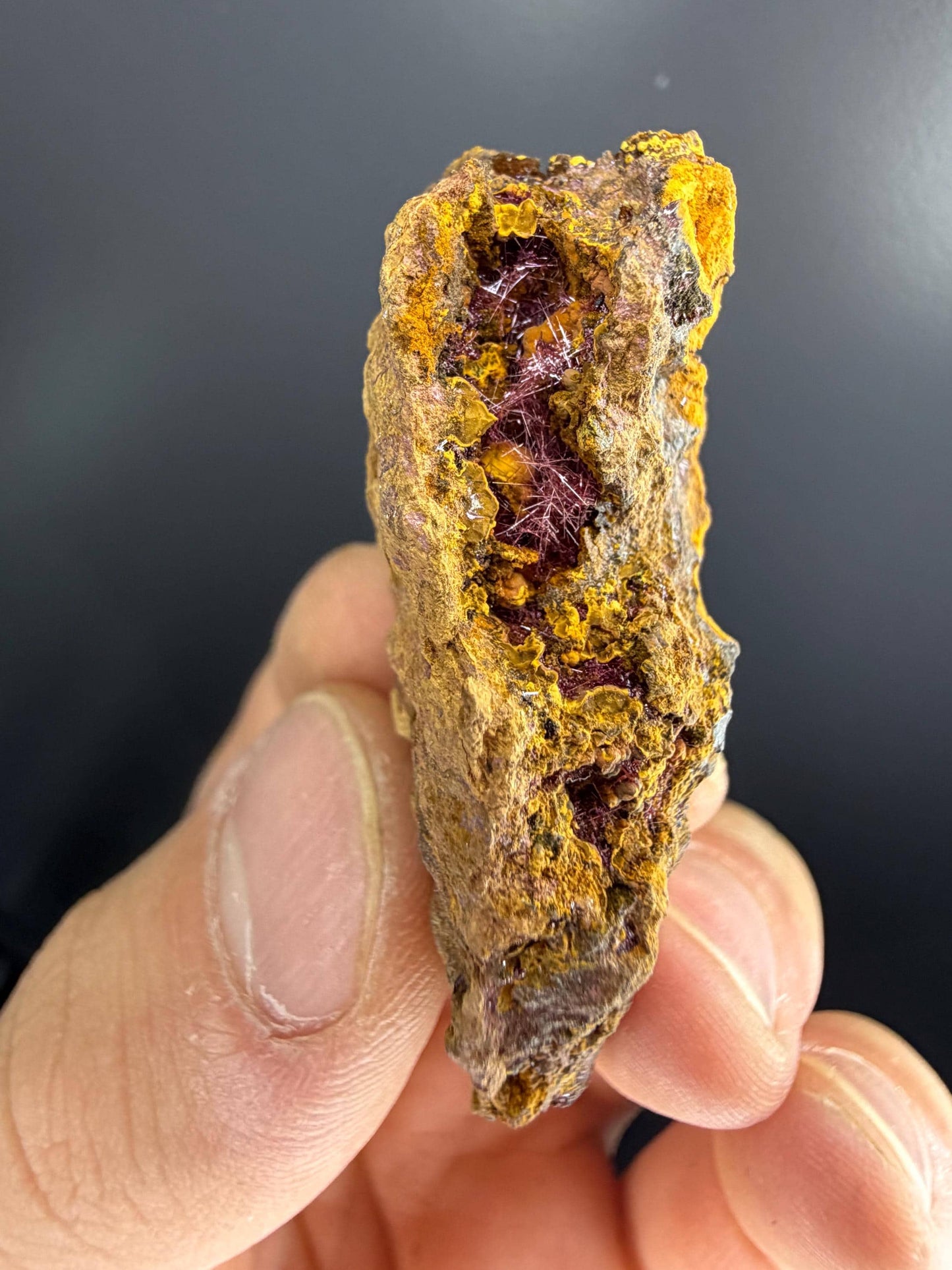 Cuprite Var. Chalcotrichite