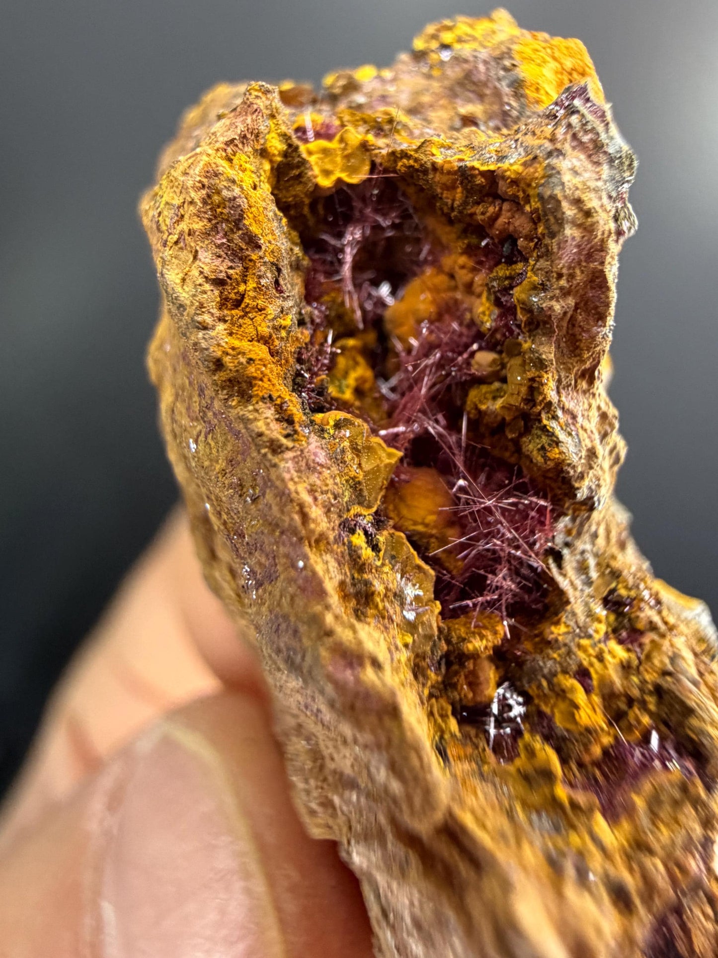 Cuprite Var. Chalcotrichite