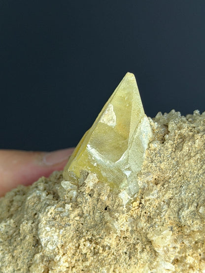 Golden Yellow Crystal Calcite