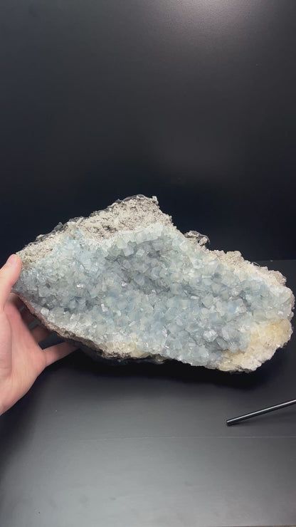 Very Unique Size! Museum Grade Blue Celestine Specimen
