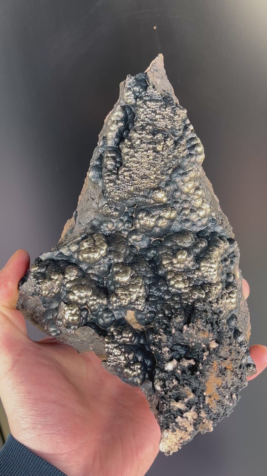 “Museum Grade” Golden Color Botryoidal Goethite