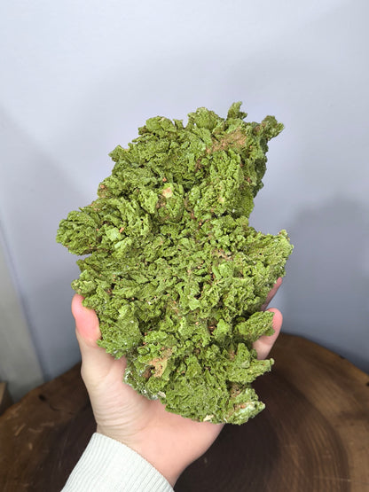 Large Size! Light Green Forest Epidote