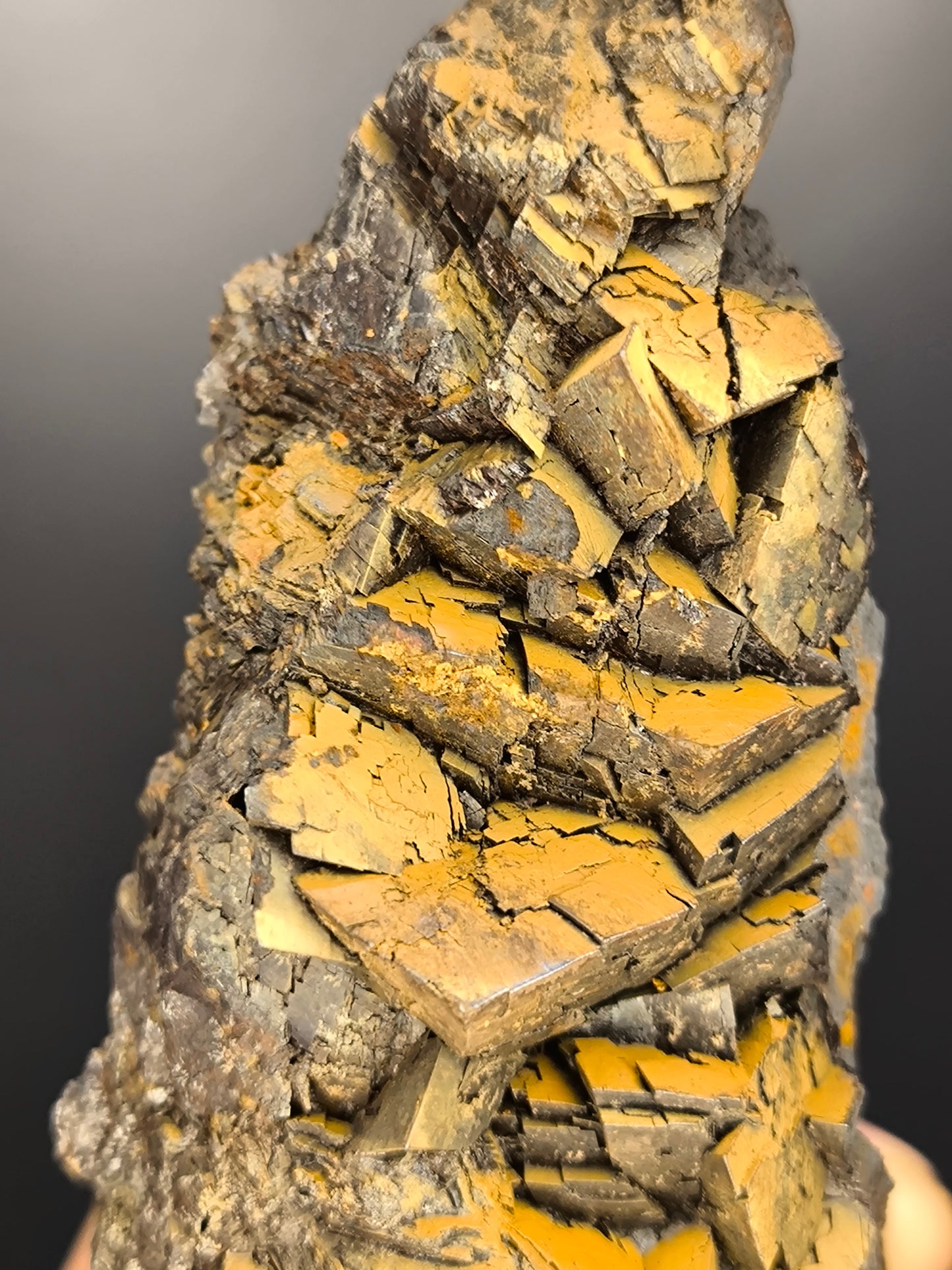 Museum Quality! Limonite On Iron Siderite