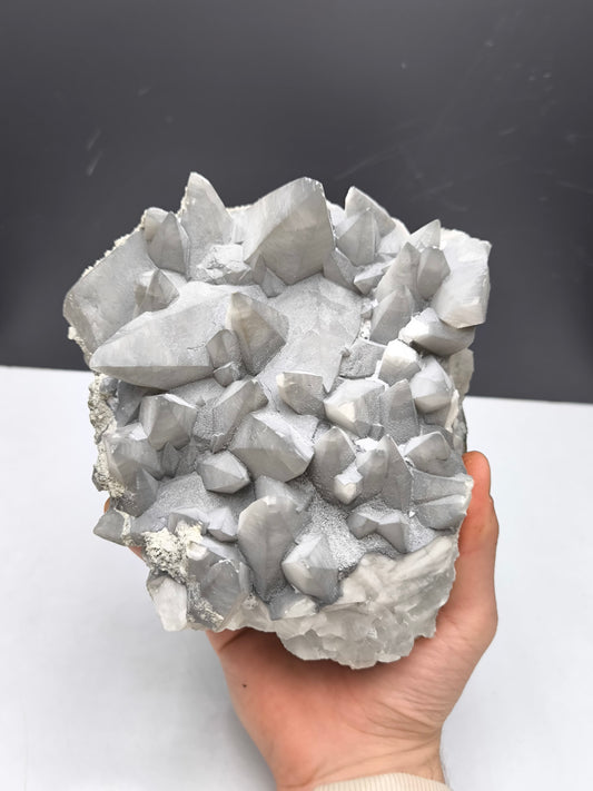 Extra Large Gray Crystal Calcite