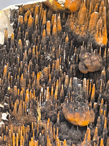 Extra Large, Museum Quality Limonite On Stalactite Hematite