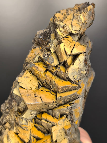 Museum Quality! Limonite On Iron Siderite